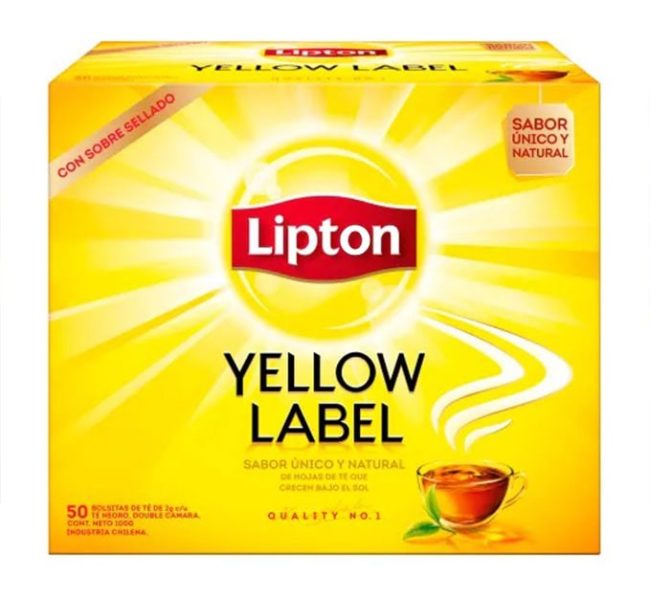 Lipton Té negro Yellow Label